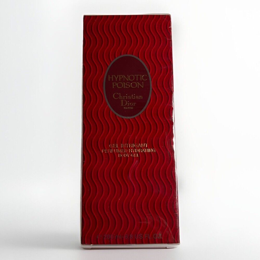 Vtg Christian Dior Hypnotic Poison Perfumed‎ Hydrating Body Gel Intrigant RARE